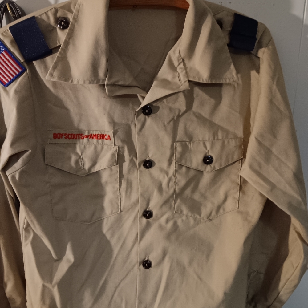 Boy scout shirt
